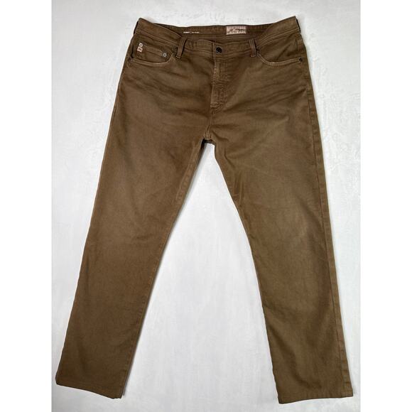 AG-ED Denim Everette Slim Straight Mid Rise Adriano Goldschmied Pants Size 38 - Picture 14 of 14